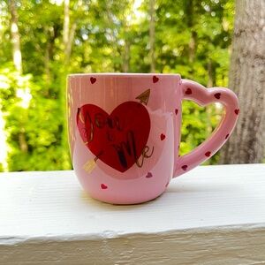 You & Me Valentine’s Day Gift with Heart Shaped Handle